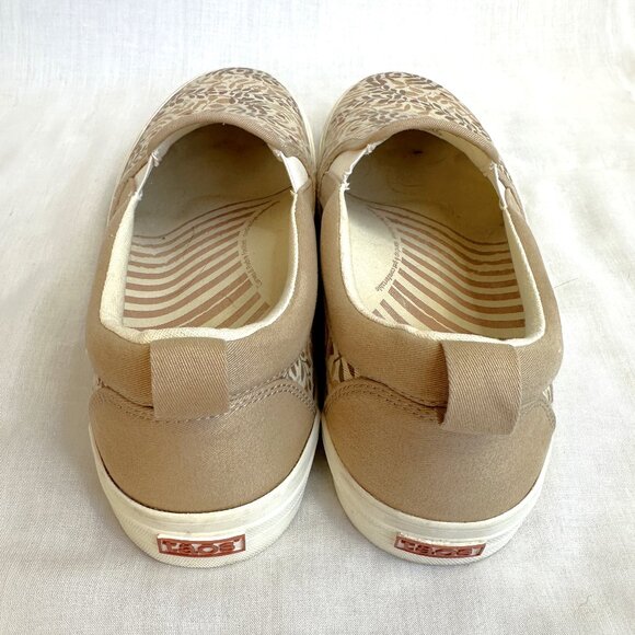 Taos Rubber Soul Slip-On Sneaker, Tan Branch Size 10 - Picture 7 of 9